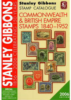 Name:  Stanley Gibbons-Stamp Catalogue-2006-Commonwealth & British Empire (1840-1952).jpg
Views: 2466
Size:  46.9 KB