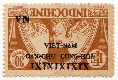 Name:  Viet Stamp-Timbre  d ' INDOCHINE de 1945-46 avec variétés.jpg
Views: 637
Size:  86.7 KB