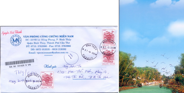 Name:  Viet Stamp-Thu CMSN from Thanh.jpg
Views: 235
Size:  101.0 KB