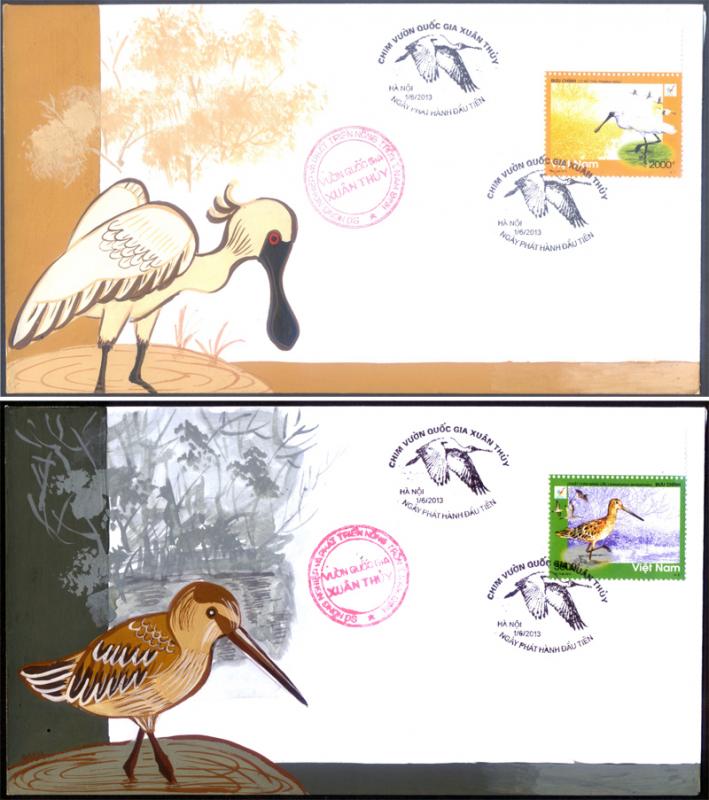 Name:  Viet Stamp-FDC Chim VQG Xuan Thuy-mau nuoc_1.jpg
Views: 413
Size:  73.3 KB