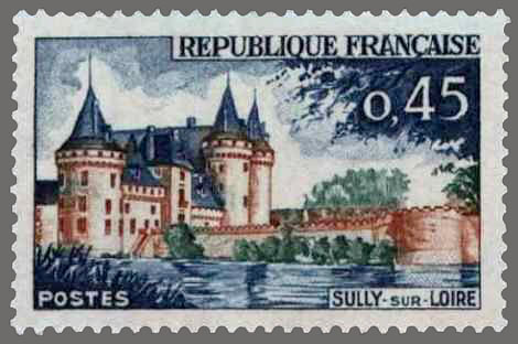 Name:  timbre france 1961 - 1313 - Chateau de Sully-sur-Loire (Loiret) - Serie touristique.jpg
Views: 466
Size:  38.4 KB