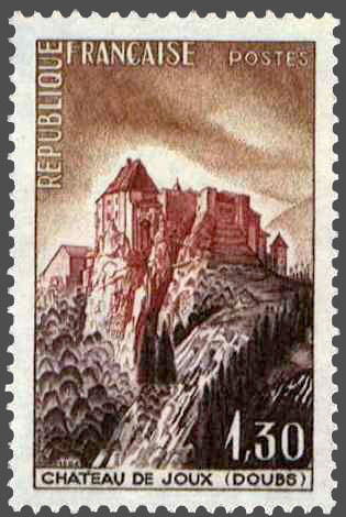 Name:  timbre france 1965 - 1441 - Chateau de Joux (Doubs) - Serie touristique.jpg
Views: 430
Size:  41.4 KB