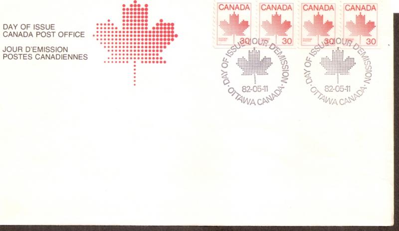 Name:  Canada 0950z FDC Stripof4.jpg
Views: 2186
Size:  30.9 KB