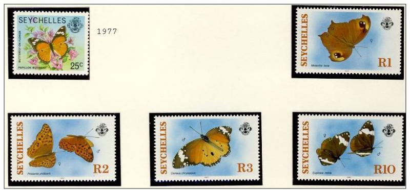 Name:  88 -SEYCHELLES 1977 - 87 BUTTERFLIES MNH - 245k.jpg
Views: 819
Size:  49.8 KB