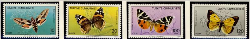 Name:  102 -TURKEY 1987 BUTTERFLIES MNH- 77k.jpg
Views: 627
Size:  29.8 KB