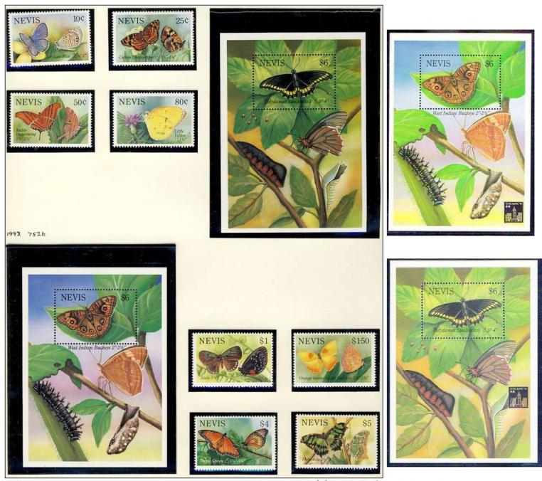 Name:  236- NEVIS 1993 BUTTERFLIES MNH - 750k.jpg
Views: 179
Size:  100.8 KB