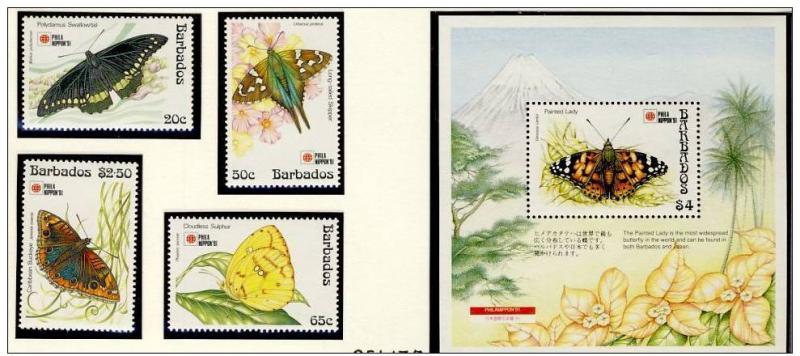 Name:  243-BARBADOS 1991 BUTTERFLIES MNH- 480k.jpg
Views: 518
Size:  61.0 KB