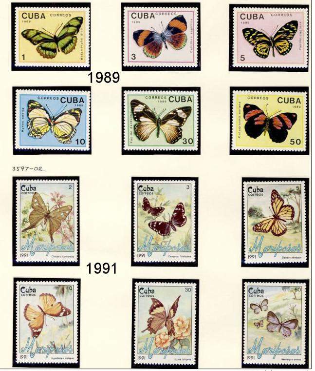 Name:  251-1-CUBA 1982 - 97 BUTTERFLIES MNH- 490k.jpg
Views: 293
Size:  102.3 KB