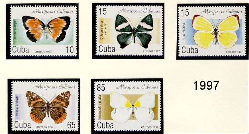 Name:  251-3CUBA 1982 - 97 BUTTERFLIES MNH- 490k.jpg
Views: 338
Size:  58.6 KB