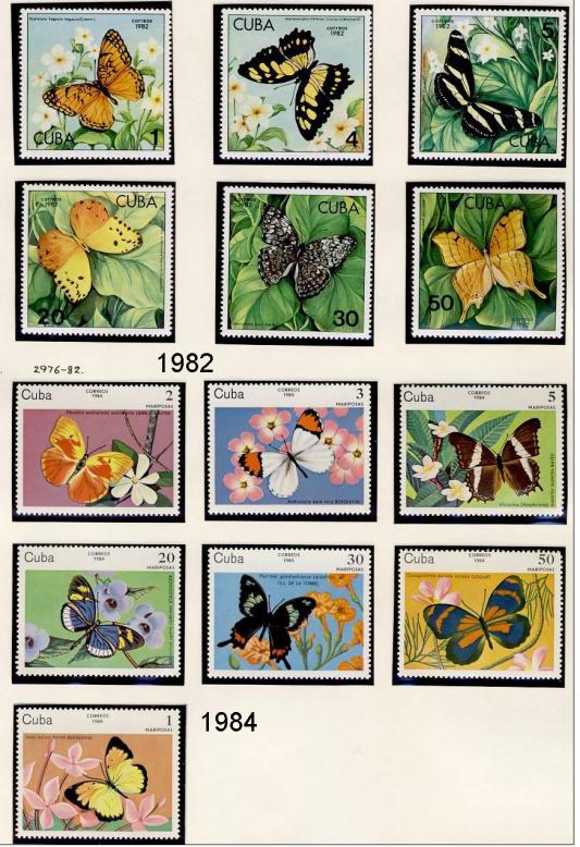 Name:  251-CUBA 1982 - 97 BUTTERFLIES MNH- 490k.jpg
Views: 515
Size:  102.1 KB