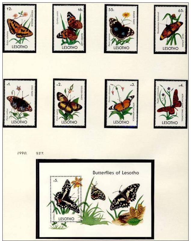 Name:  274- LESOTHO 1990 BUTTERFLIES MNH- 520k.jpg
Views: 496
Size:  85.3 KB