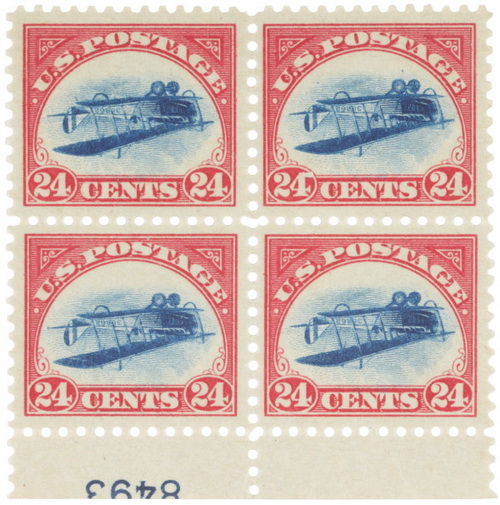 Name:  usa-1918-24c-inverted-jenny-plate-block.jpg
Views: 298
Size:  118.3 KB