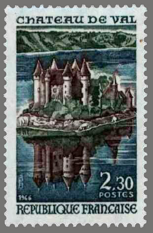 Name:  timbre france 1966 - 1506 - Chateau de Val (Cantal) - Serie monuments et sites.jpg
Views: 406
Size:  83.5 KB