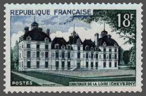 Name:  timbre france 1954 - 0980 - Vue du chateau de Cheverny (chateaux de la Loire) - Serie touristiqu.jpg
Views: 513
Size:  28.0 KB